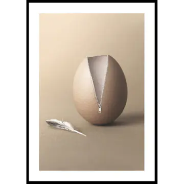 Poster Gallerix Unzipped Egg