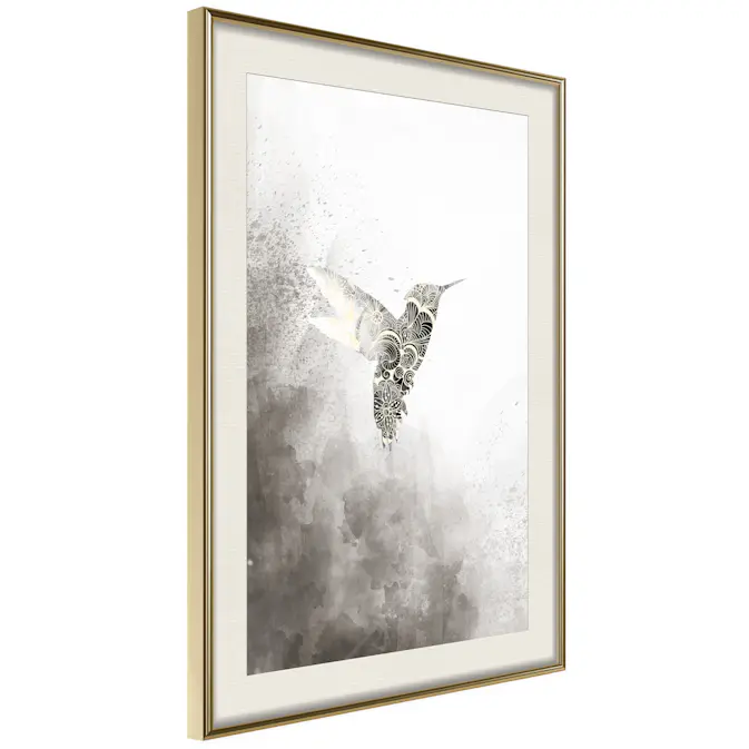 Poster Artgeist Affisch Ethnic Hummingbird