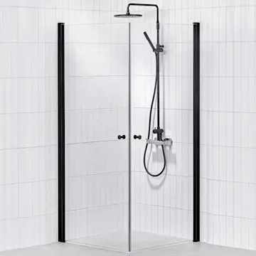 Duschhörn Alterna Lusso Rak Lackerad Profil