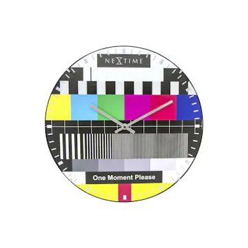 Väggklocka NeXtime Testpage Dome