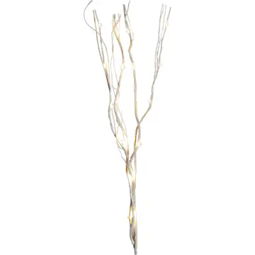Dekorationskvist Star Trading Willow Dew Drop 24 LED