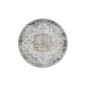 Flatvävd KM Carpets Tarfaya Kerman Rund