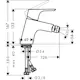Bidéblandare Hansgrohe Focus