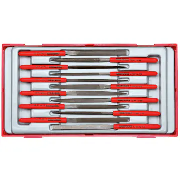 Nålfilssats 12 delar Teng Tools TTNF12