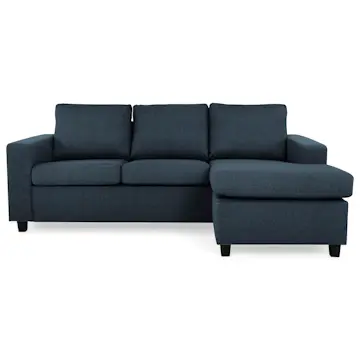 3-sitssoffa Basic Home Crazy Vändbar L-formad Divan 215 cm