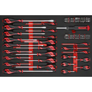 Skruvmejsel/bitssats 122 delar Teng Tools TTEMD122N