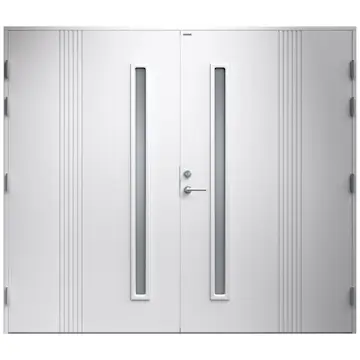 Garagedörr Diplomat Nathalie Klarglas