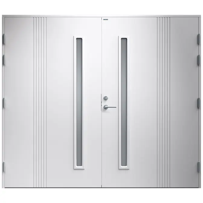 Garagedörr Diplomat Nathalie Klarglas