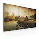 Tavla Arkiio Idyllic Village Triptych