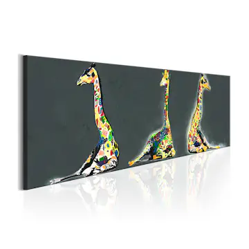 Tavla Arkiio Colourful Giraffes