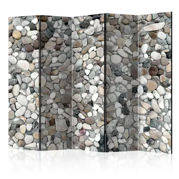 Rumsavdelare Skärmvägg Arkiio Beach Pebbles II 225x172 cm