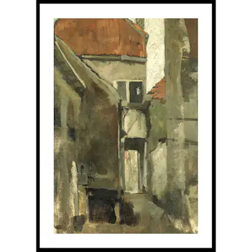 Poster Gallerix Buurtje In Rijswijk Bij Den Haag By George Hendrik Breitner