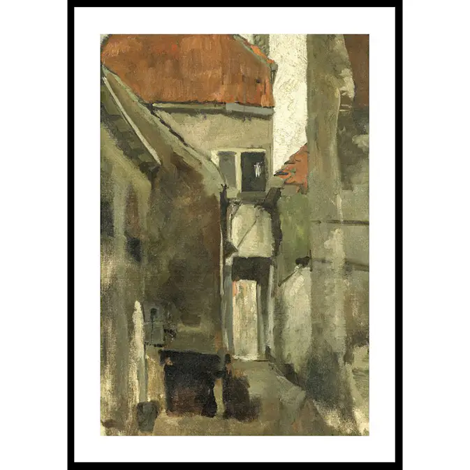 Poster Gallerix Buurtje In Rijswijk Bij Den Haag By George Hendrik Breitner