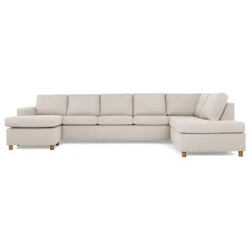 5-sitssoffa Basic Home Crazy U-formad med Divan och Schäslong XL 345 cm