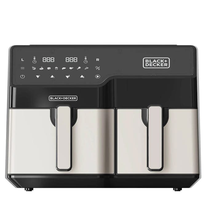 Air Fryer BLACK+DECKER Dual Basket 2500W Fritös