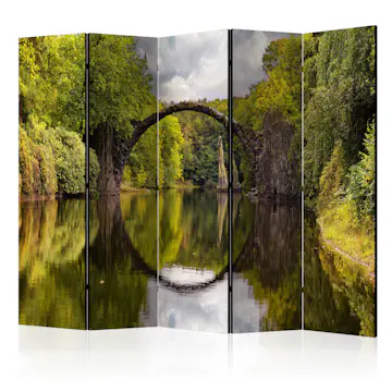 Rumsavdelare Skärmvägg Arkiio Devil's Bridge in Kromlau Germany II 225x172 cm