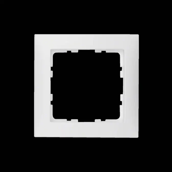 Kombinationsram Hager 1-fack i Plast S.1