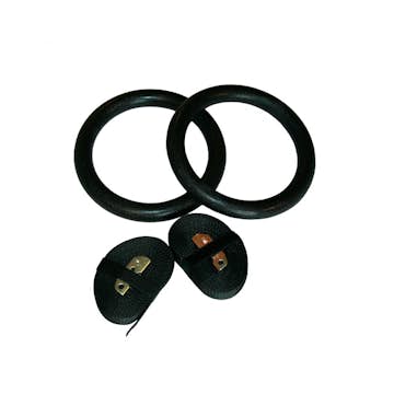 Gymringar Titan Life Svart