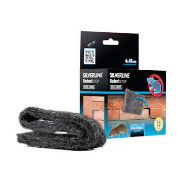 Tätning Mus&Råtta Silverline Stålull