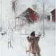 Kökshandduk Svanefors Carl Larsson Gården