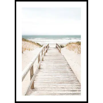 Poster Gallerix Oceanfront Pathway