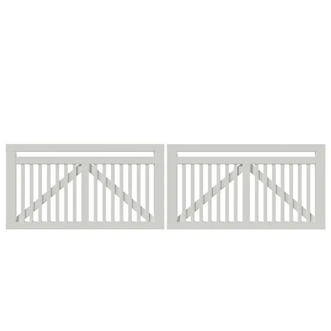 Linea Dubbel grind - 300×80 cm