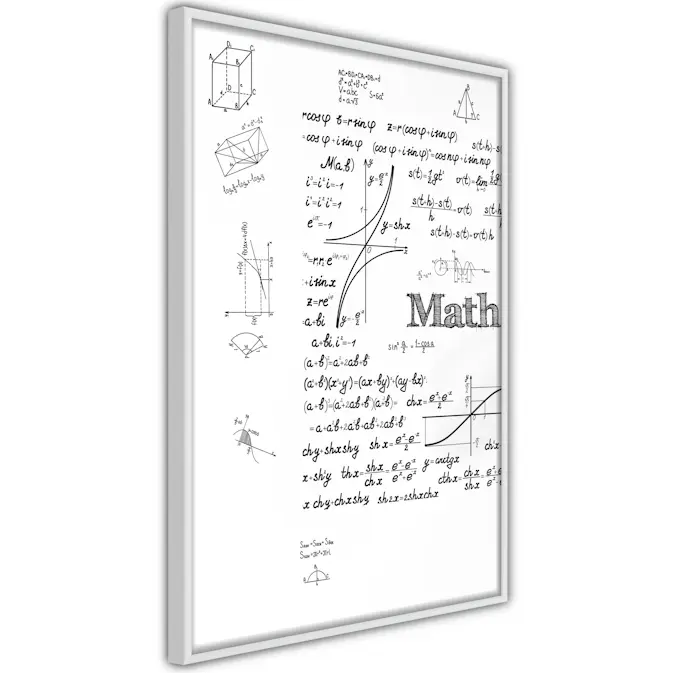 Poster Artgeist Affisch Math