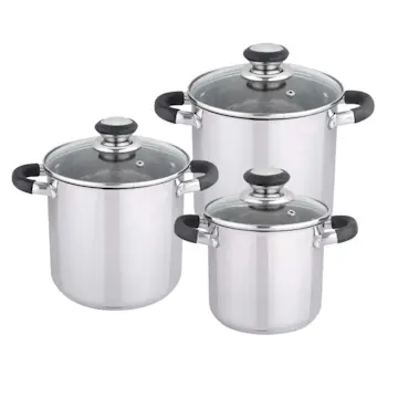 Kastrullset Smart Living 3-delar