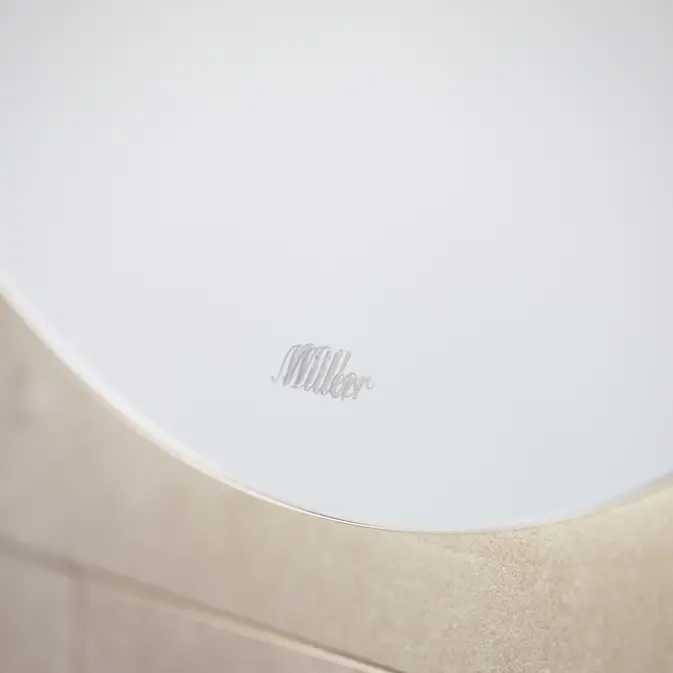 Möbelpaket Miller Badrum New York med Bloc Tvättställ och Spegelskåp