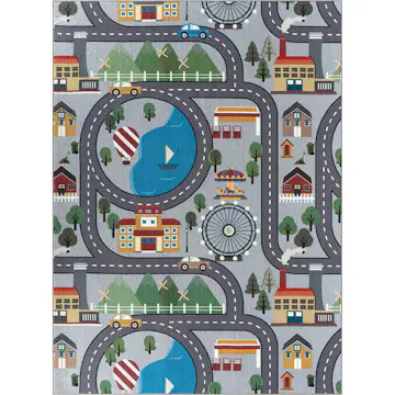 Barnmatta KM Carpets Play Road