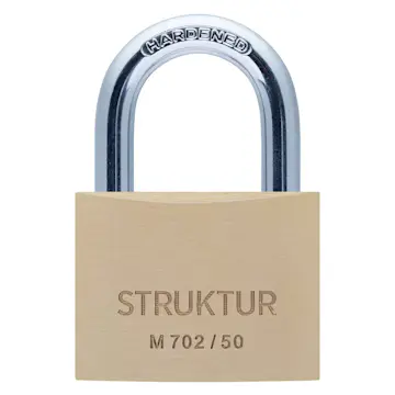 Hänglås Millers Mässing M 702/50