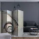 Rumsavdelare Skärmvägg Arkiio White Spiral Stairs II 225x172 cm