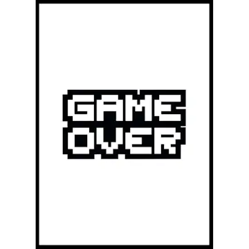Poster Gallerix Game Over