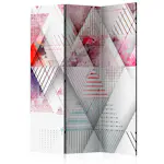 Rumsavdelare Skärmvägg Arkiio Triangular World 135x172 cm