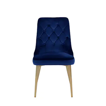 Matstol Venture Home Velvet Deluxe Matt Mässing Ben