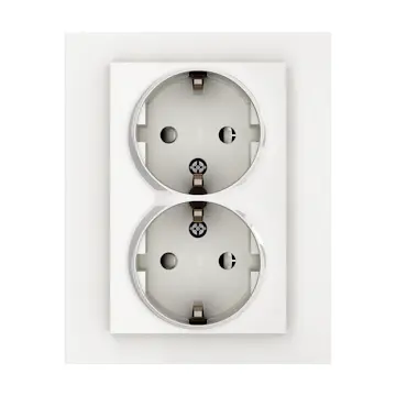 Vägguttag Elko Plus 2-Vägs DUO