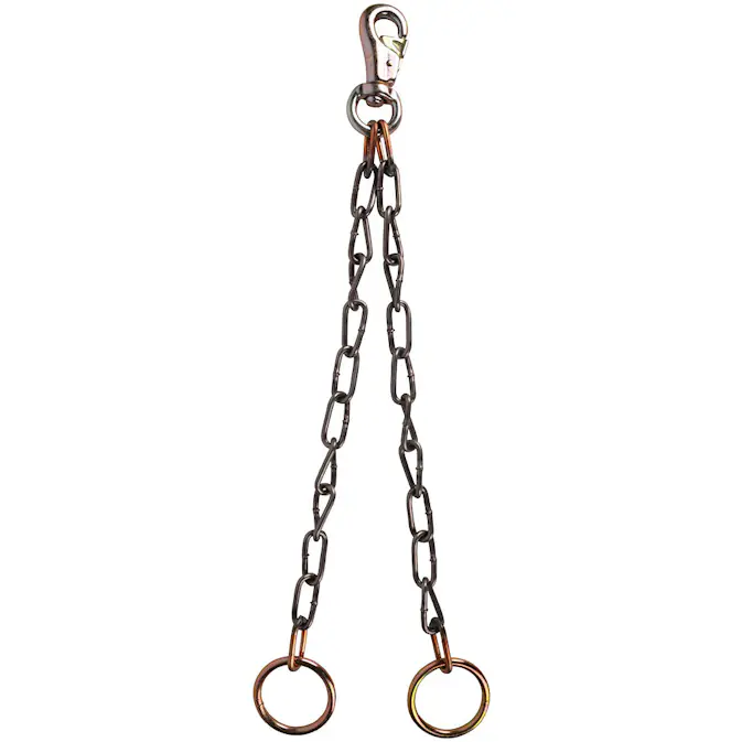 Krubbände Willab Kätting med Karbinhake