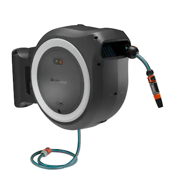 Slangbox Gardena Batteridriven PowerRoll XL 35 m Med Batteri & Laddare