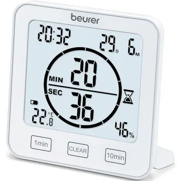 Thermo/Hygrometer Beurer HM22 Klocka
