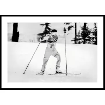 Poster Gallerix Charlotte Kalla OS-guld 2010 No1