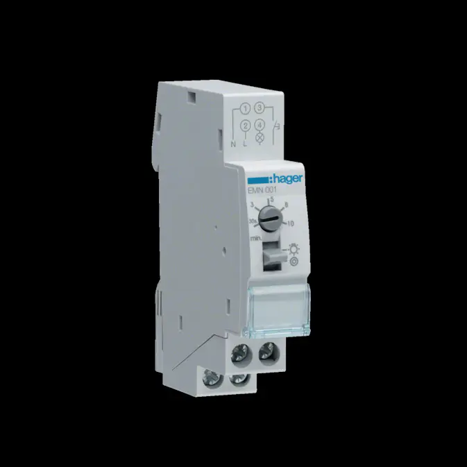 Trappautomat Hager 1 Slutande Kontakt 16 A AC1 230 V AC Ljudlös Drift