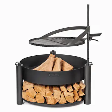 Eldfat Jabo CookKing MontanaX med Grillgaller