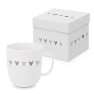 Mugg Paperproducts Design Heart Infusion Matt 40 cl