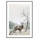 Poster Gallerix Winter Deer