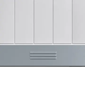 Sparkplåt Diplomat Ventilerad för Garageport