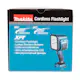 Ficklampa Makita DML812 LXT 18V utan Batteri och Laddare