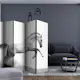 Rumsavdelare Skärmvägg Arkiio White Gallop II 225x172 cm