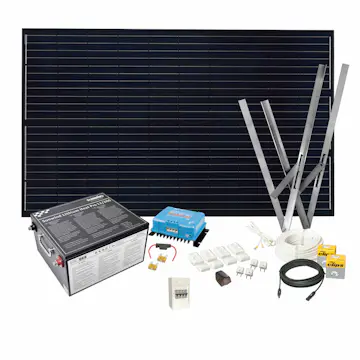 Solcellspaket Sunwind 300W Basic Litium