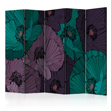 Rumsavdelare Skärmvägg Arkiio Flowerbed II 225x172 cm