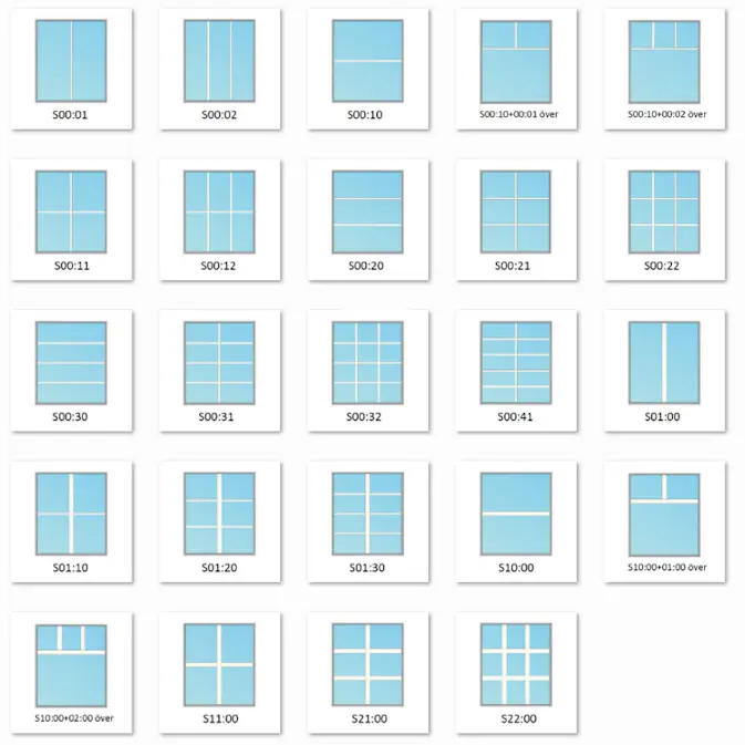 Mellanglasspröjs Svenska Fönster 3-Glas